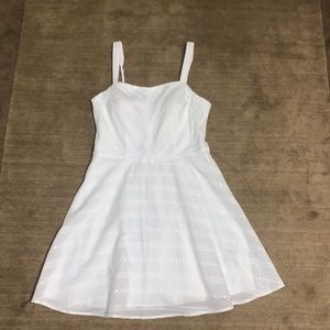 Size Medium White Mini Dress From Brand Trixxi Sold At Francesca's